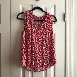 Old Navy Floral Sleeveless Top